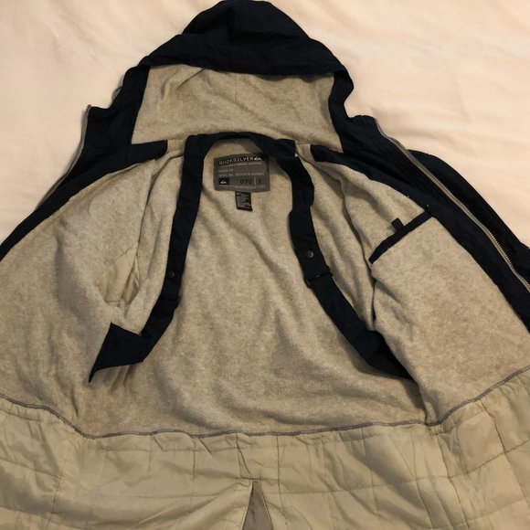 Quick Silver Men's Snowboarding Jacket - Picture 3 of 9